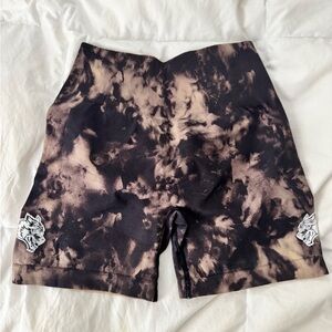 Darc Sport Black and Tan Athletic Shorts